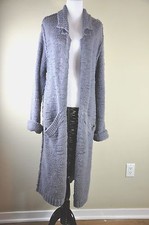 The People Of The Labyrinths Gray Chunky Grey Wool Big Cardigan Size M