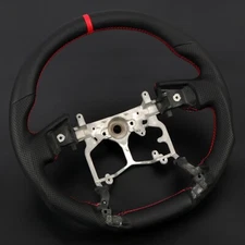 US Ship for Toyota Tacoma 4Runner Tundra Perforated Leather Steering Wheel