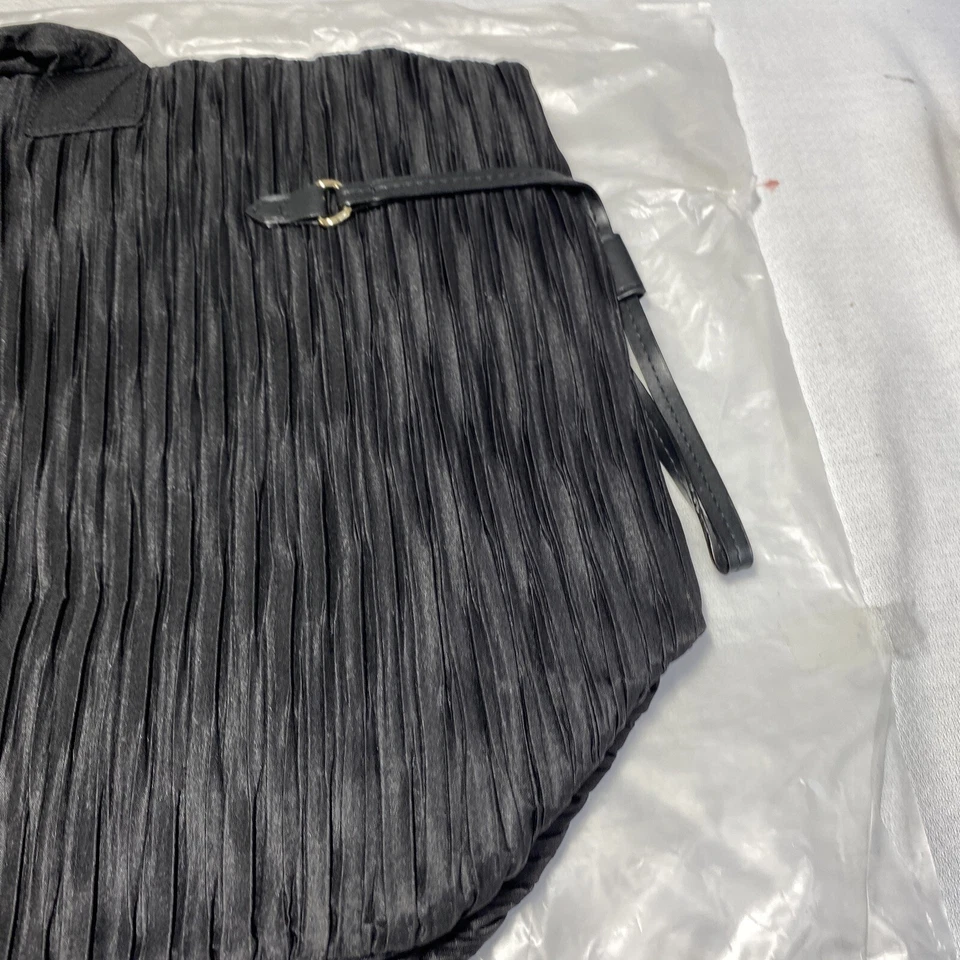 Bolso de Mano Victoria's Secret Grande Negro Cremallera Fin de Semana Moda Nuevo Foto 4 de 4