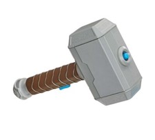 NERF Thor Hammer Strike Power, Marvel Avengers 13" Hammer Hasbro Costume Costume