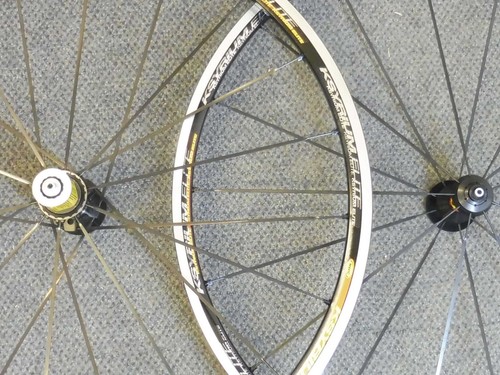 Mavic Ksyrium Elite 07 / Bk.(ED 10 / Llanta br.) Juego de ruedas cubierta QR - bicicleta - Imagen 2 de 12