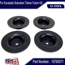 New 4x Rear Coil Spring Insulators For Escalade Suburban Tahoe Yukon H2 15765071