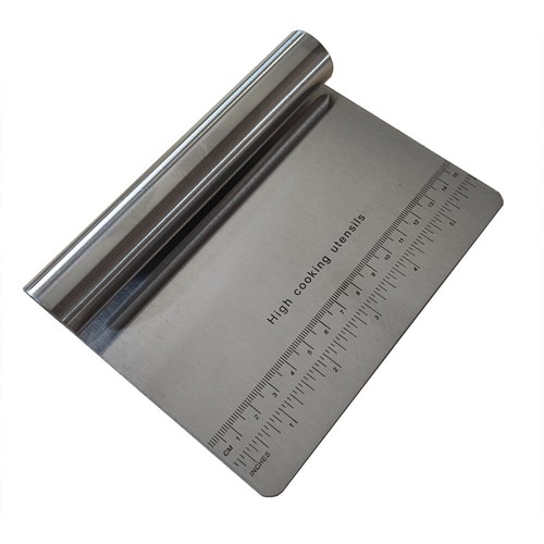 5.9" Dough Knife Pizza Dough Cutter With Scale Stainless Steel Scraper Baking - 第 8/14 張圖片