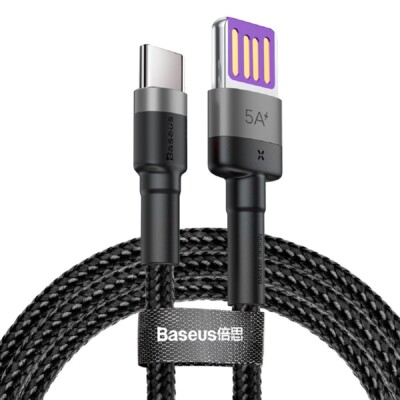 Baseus USB zu Typ C Ladekabel 40W   SuperCharge & Quick Charge 3.0, 1m