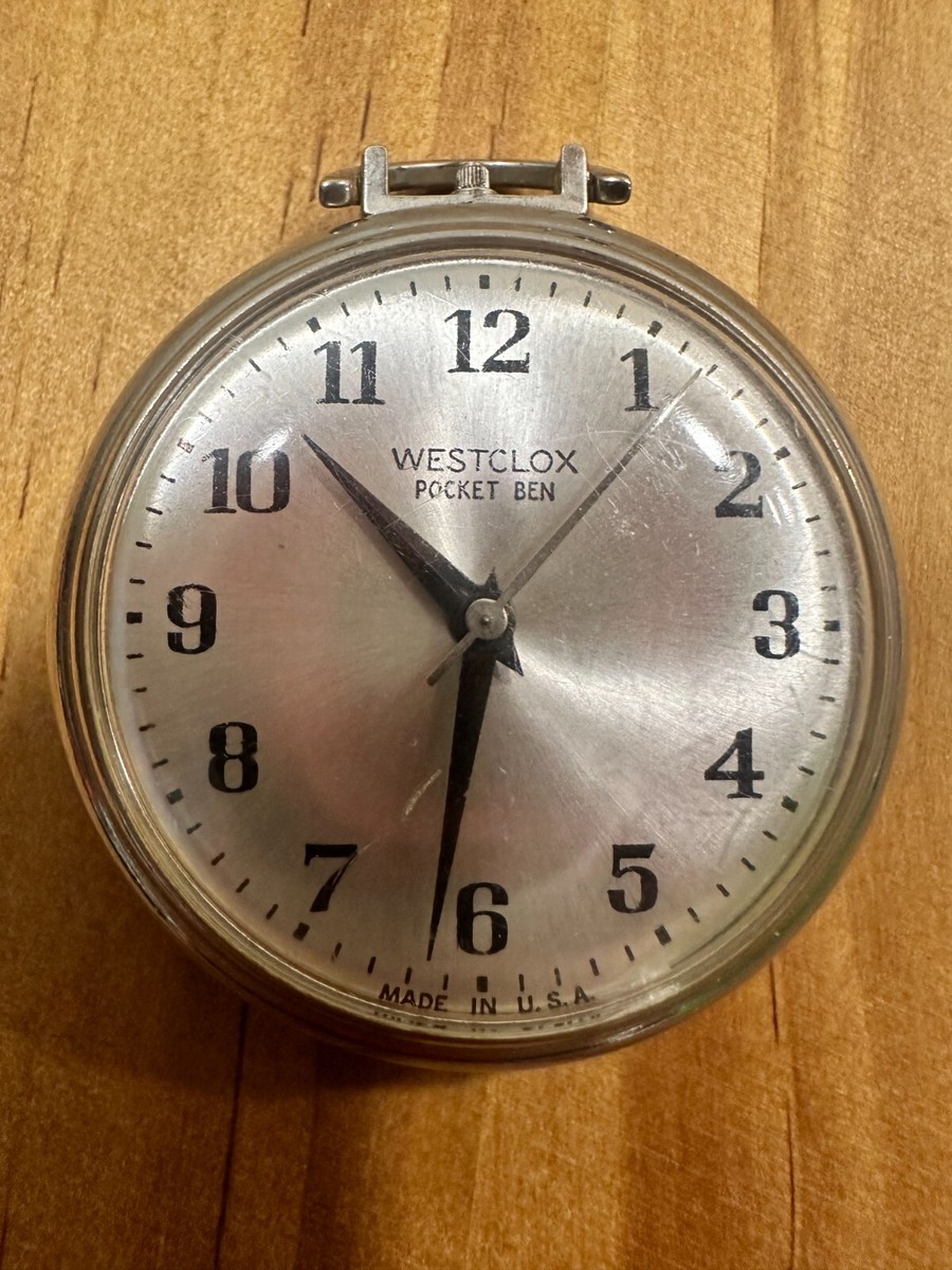 Vintage Westclox Westclox Pocket Ben Repair Vintage Westclox