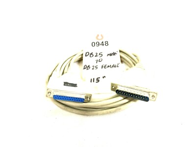 GENERIC 115'' DB25 MALE TO FEMALE DB25 CABLE #0948