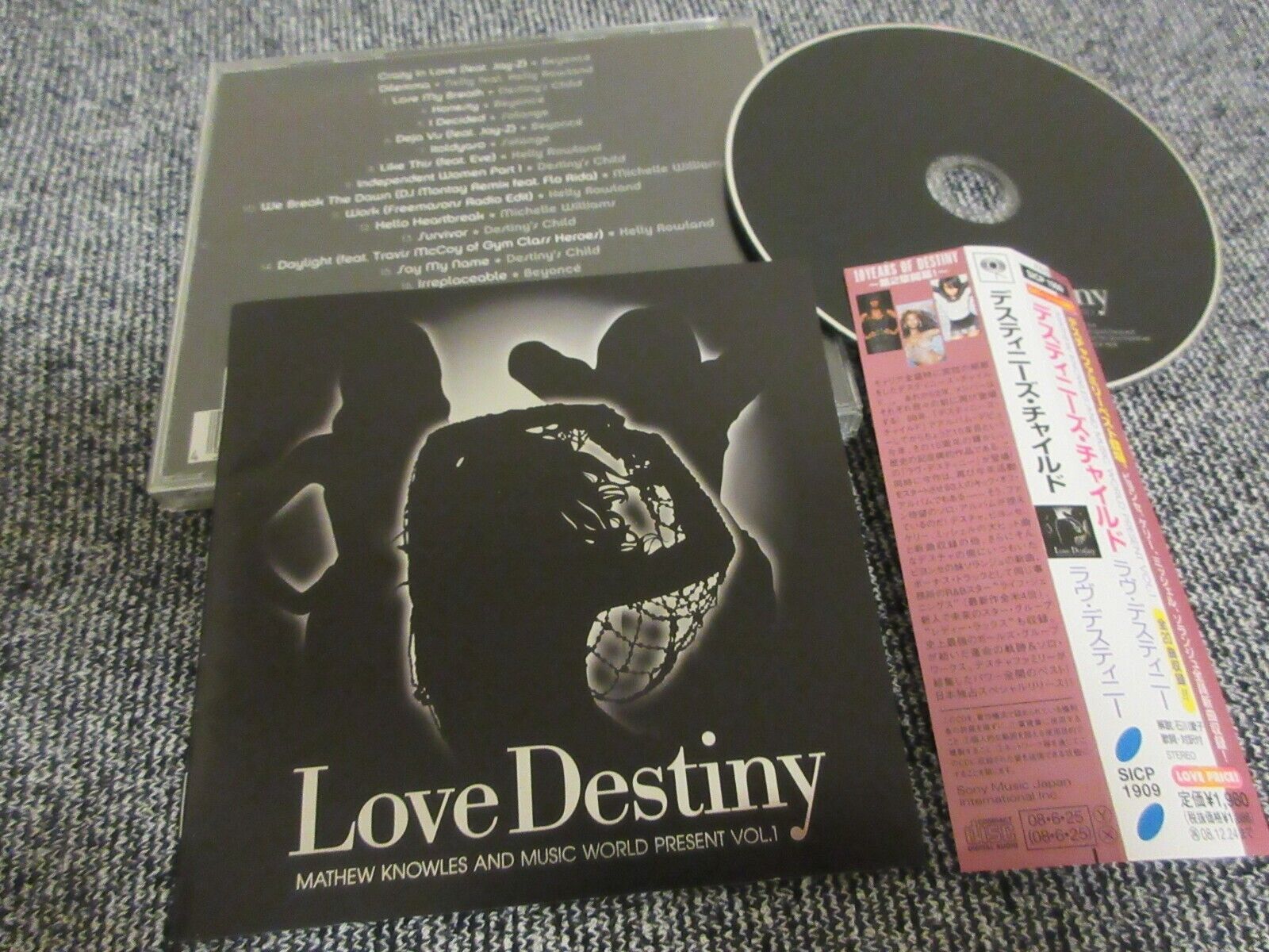 Destiny's Child - Love Destiny JAPAN CD W/OBI SICP-1909 #105-4