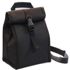 Insulated Foldable Lunch Bag Lightweight Portable With Adjustable Shoulder Strap