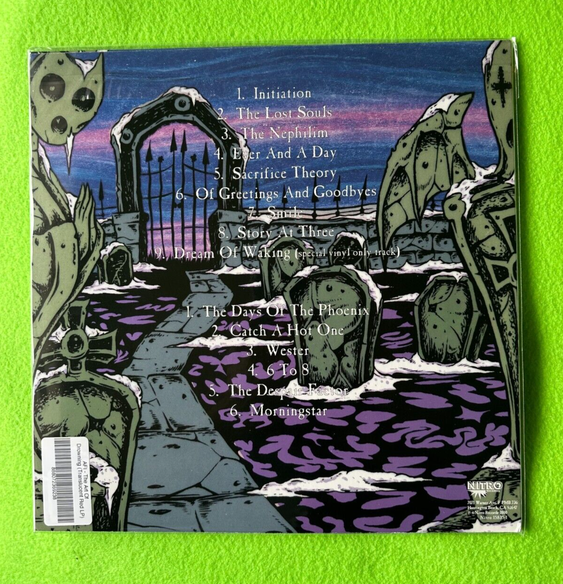 AFI The Art of Drowning Translucent Red Vinyl LP Record - NEW | eBay