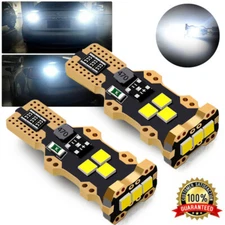 2x T15 LED Car Backup Reverse Light Bulb 921 912 W16W 904 906 Bright White 6000K