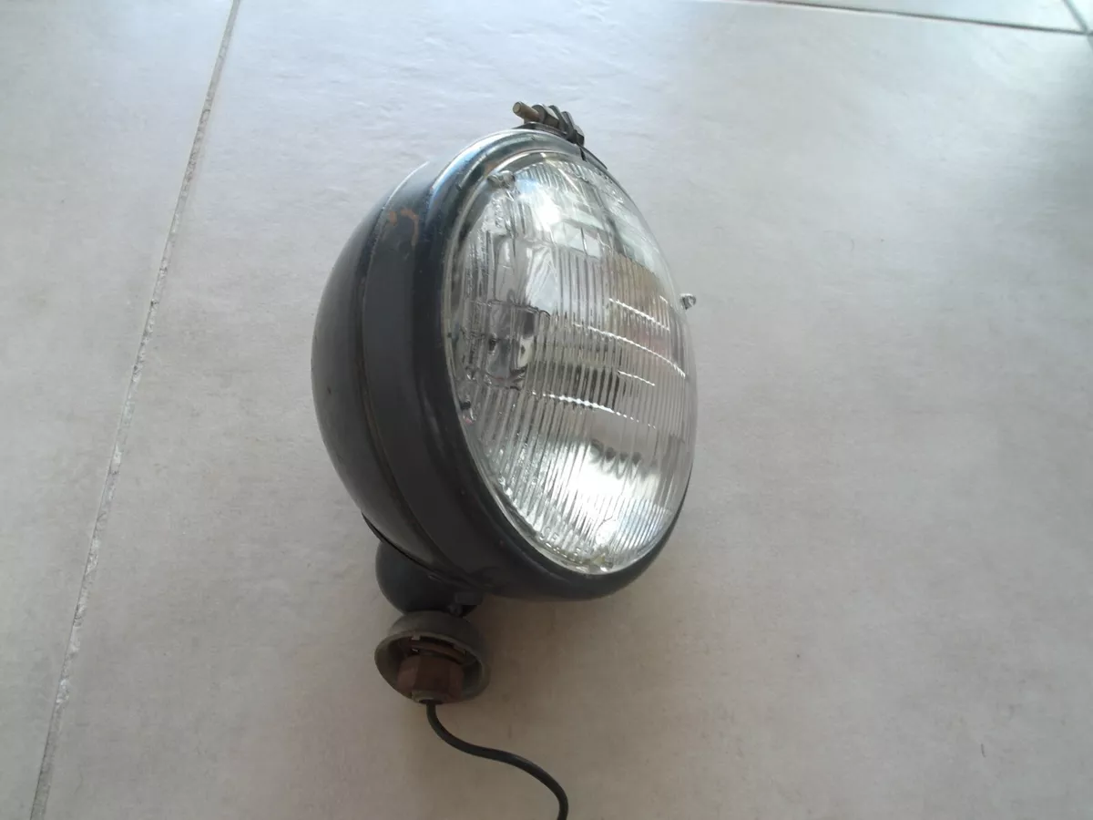 Vintage Army Vehicle Jeep Spot Light diameter 6