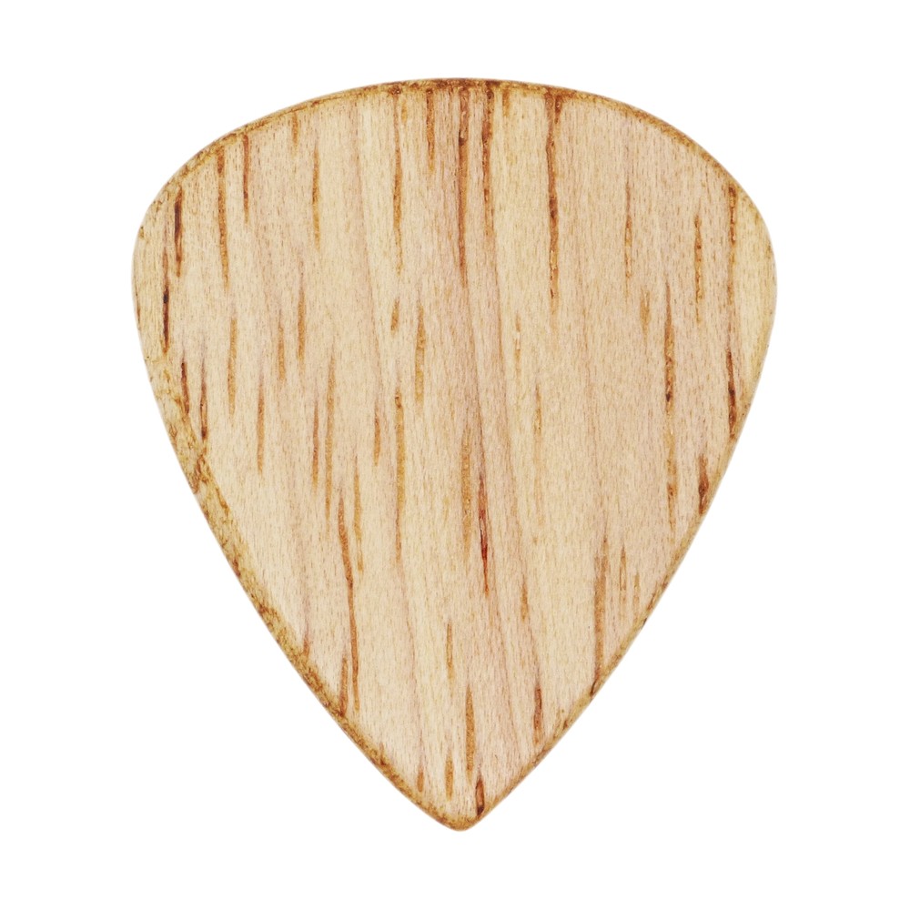 Rubber Wood Guitar Pick - 1.5 mm - 351 Shape - Natural Handmade Exotic Plectrum