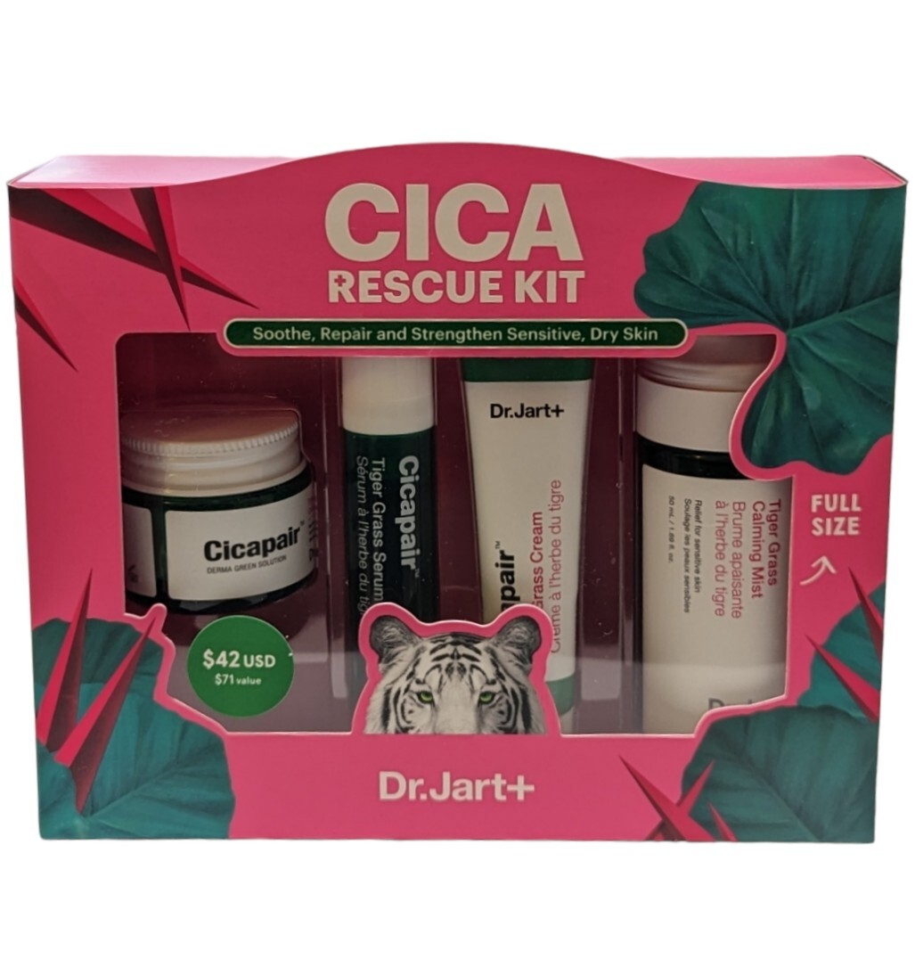Dr. Jart Cica Rescue Kit Soothe, Repair, & Strengthen Sensitive