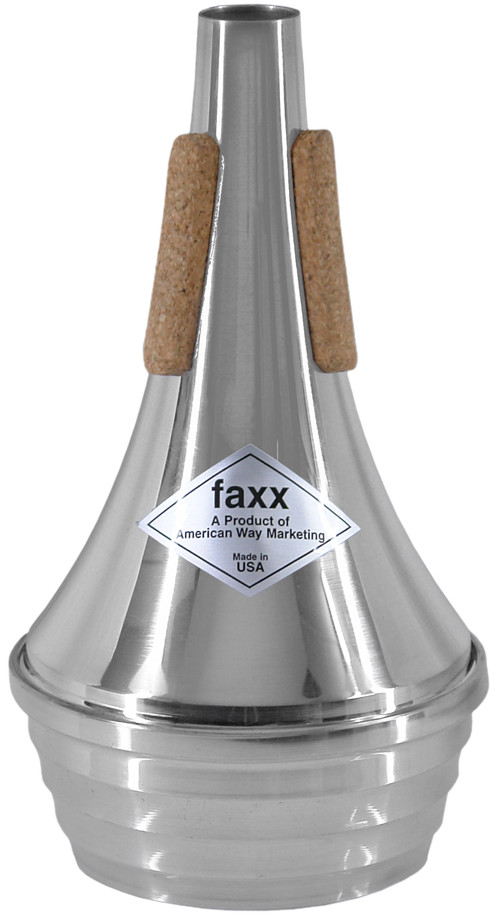 Faxx (USA) Trumpet Straight Mute - all Aluminium - Made in the USA - UK Seller