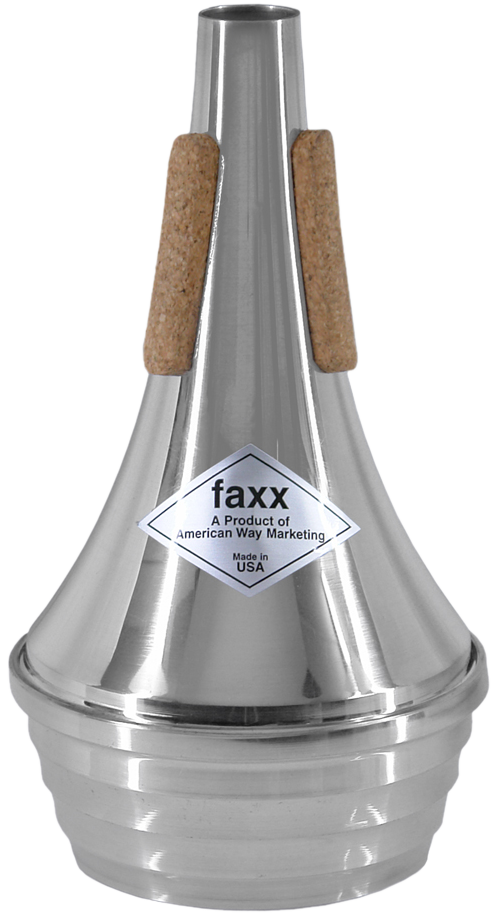 Faxx (USA) Trumpet Straight Mute - all Aluminium - Made in the USA - UK Seller