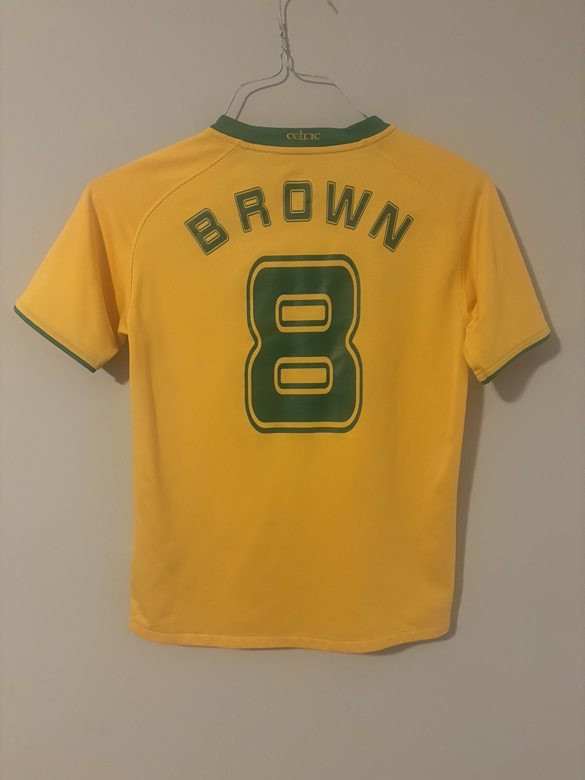 Youth Nike Celtic FC Scott Brown Jersey 287596-701 size Youth M age 10 ...