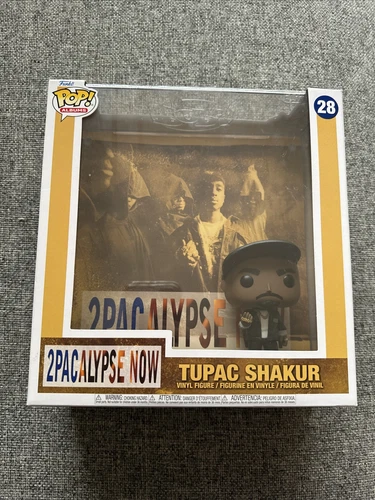 Funko Pop Albums #28 2Pacalypse Now Tupac Shakur in Hard Case - Brand New