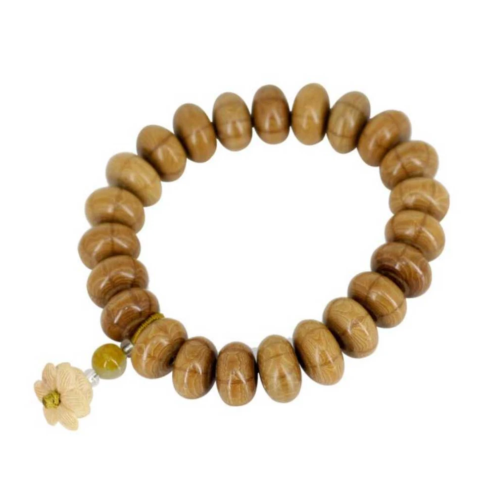 Abelia Abacus beads Cuff Men Mala Buddha Lucky Bracelet Beaded Chakra - Image 2 of 4