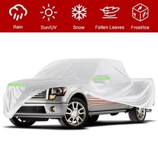 For Ford F-150 Silver Pickup Truck Cover Car Dust Waterproof Uv Sun Resistant For Ford F-150 Silver Pickup Truck Cover Car Dust Waterproof Uv Sun Resistant