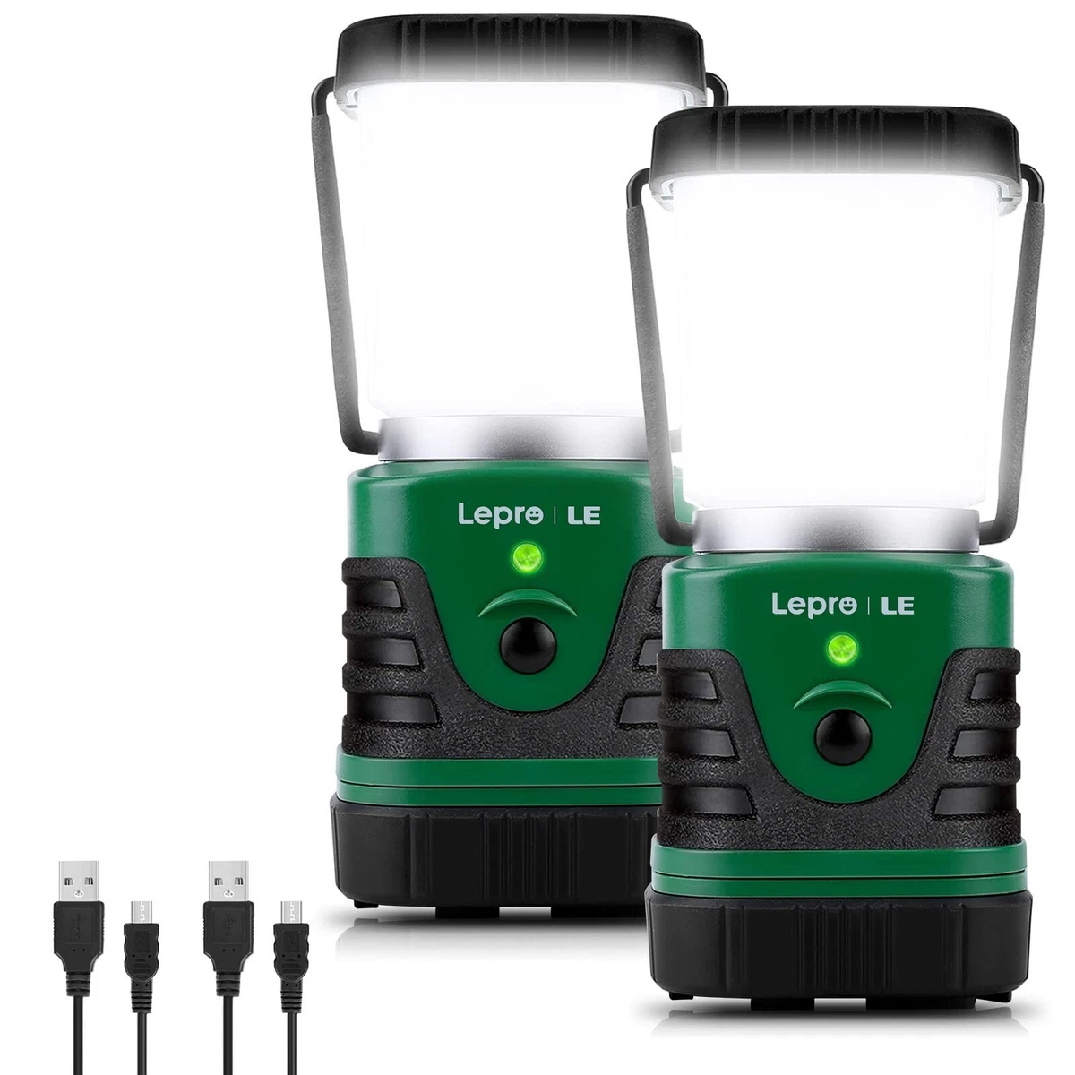 LE LED Camping Lantern Rechargeable 1000LM 4 Light Modes