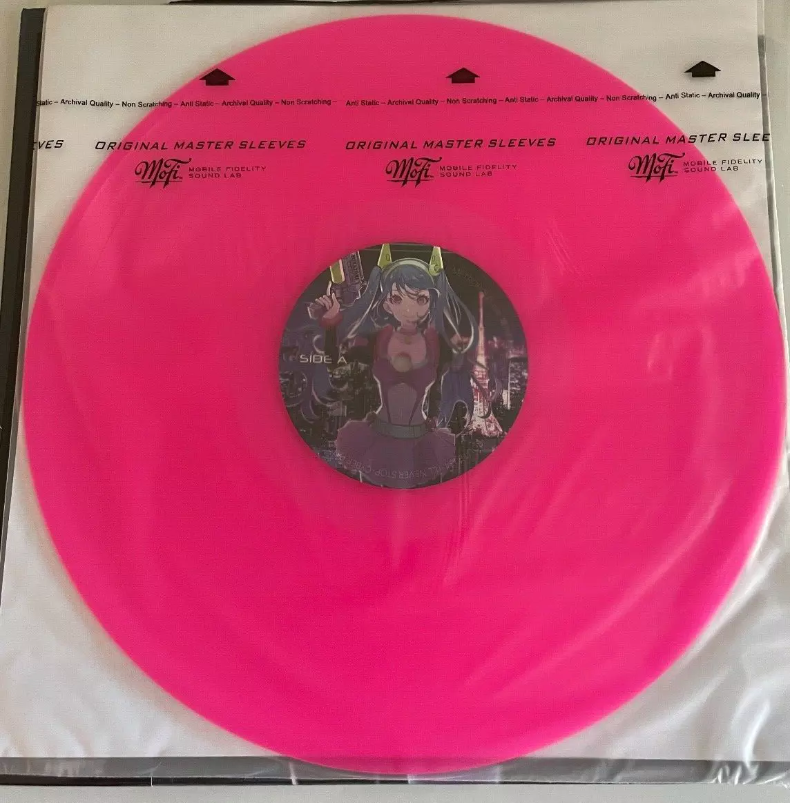 ミカヅキBIGWAVE 魔法戦線 アナログ版 ピンクvinyl-