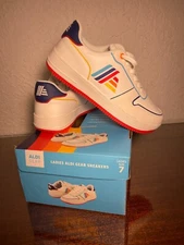 ALDI Gear Brand New Ladies Multicolor Sneakers Shoe Size 7 Women’s Lace Logo Tie