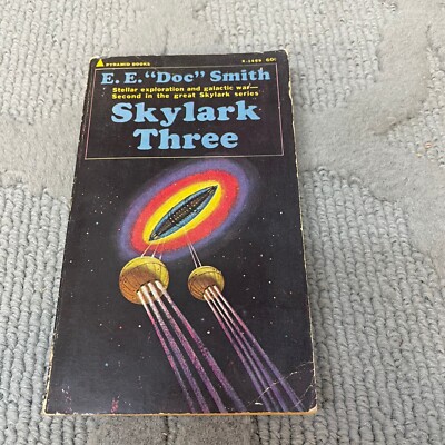 Skylark Three Science Fiction Paperback Book by E.E. Doc Smith from Pyramid 1966