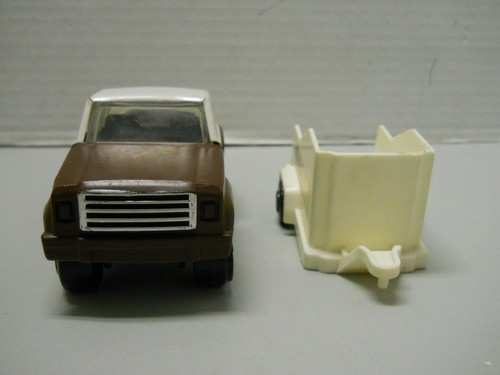 Vintage 1979 Tonka Pickup Truck and Horse Trailer Diecast 1:64 Farm Hong Kong - Picture 8 of 12