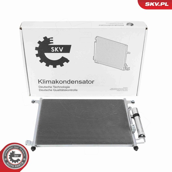 Esen SKV Kondensator Klimaanlage 86SKV302 Aluminium FüR Chevrolet Aveo Kalos 16V-image