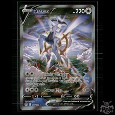 Arceus V (Alternate Full Art) 166/172 SWSH09: Brilliant Stars NM Pokemon on eBay
