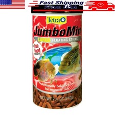 Nutritious Floating Sticks Large Aggrssive Fish Cichlids Oscars Piranhas 7.4oz