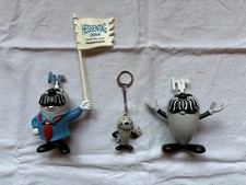 Hessentag Heppenheim 2004 Onkel Otto Schleich Figuren 3 St&uuml;ck Werbung selten alt