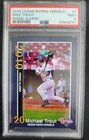 2010 Cedar Rapids Kernels Mike Trout #1 Rising Alumni Rookie RC PSA 9