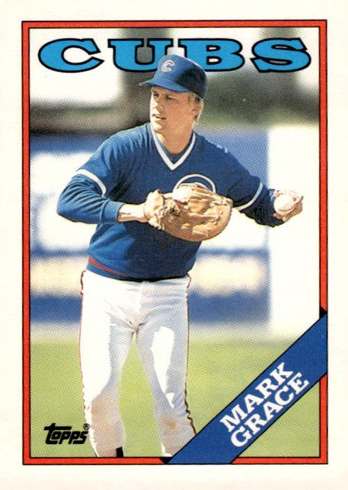 1988 Topps Traded #42T Mark Grace RC Chicago Cubs