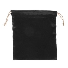 Dust Cover Storage Bag Silk, Dust Bags for Handbags Black, 7.87"x7.5" 