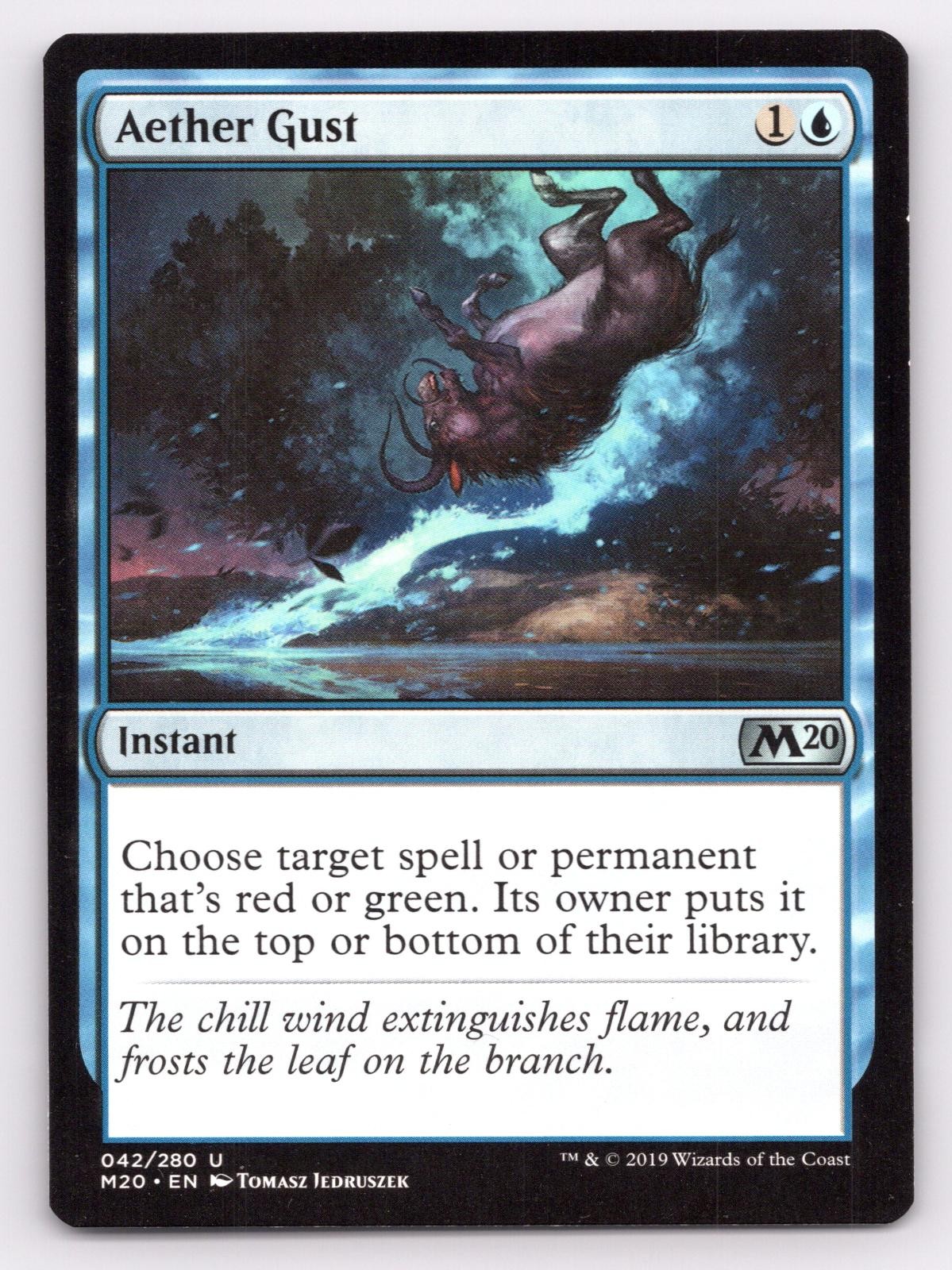 Aether Gust 42 Uncommon Core Set 2020 Magic: The Gathering Near Mint