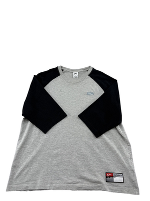 Nike SB x MLB Grey Heather Black Raglan T-Shirt XL | eBay