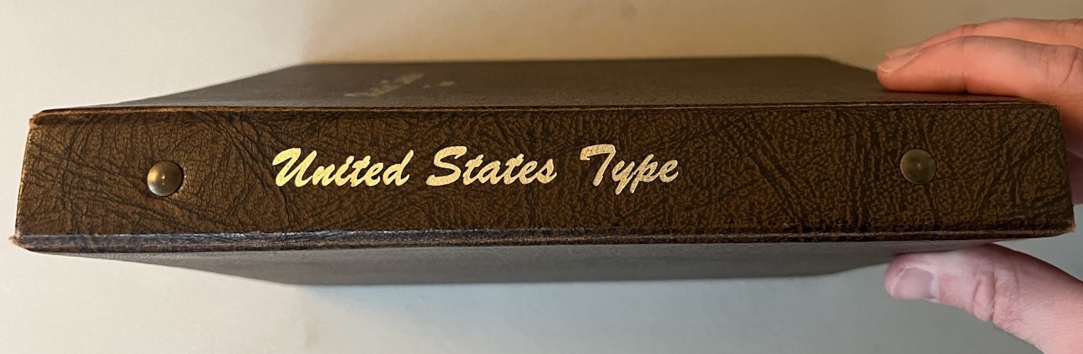 Dansco 7070 United States Type Used Coin Album - No Coins - Empty Book
