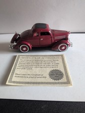 National Motor Museum 1936 Ford Deluxe 5 Window Coupe 132 Scale Wc O A
