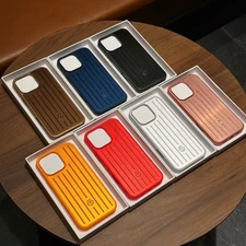 RIMOWA Case For iPhone 14 Pro Max 14 Pro 14 Aluminum Cover Phone Case Multicolor