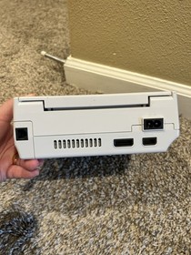 Sega Dreamcast White Game Console With 8 Games And Two Controllers Works Great