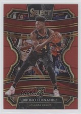 2019-20 Panini Select Concourse Red Prizm 118/199 Bruno Fernando #86 9bg