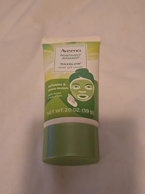 Aveeno Positively Radiant MAXGLOW Peel Off Mask Exfoliates & Evens Texture Disco