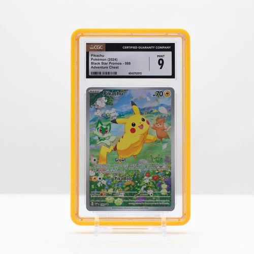 Pokemon Pikachu Holo #088 Adventure Chest Promo 2025 - CGC 9 Mint