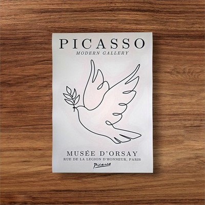 PICASSO LA COLOMBE DE LA PEACE MUSEUM ORSAY - Poster Poster A3