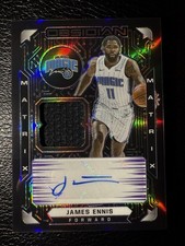 James Ennis 2020-21 Obsidian Matrix Material Autos Electric Etch Purple /49