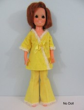 Vintage Ideal CRISSY Doll Clothes - SLEEPER BELLES Robe & Pants Original