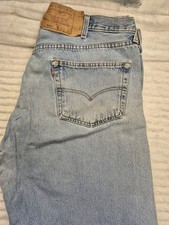 LEVI'S Jeans 501 Men's 42 x 30 Straight Leg Button 41 x 30 Actual