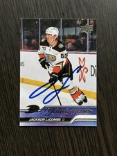 2023-24 Upper Deck Young Guns Jackson Lacombe Rookie Auto Signed #456 GTP IP RC