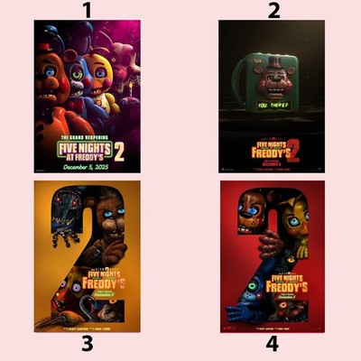 Five Nights at Freddy s 2 Movie Poster Set December 5 2025 Collection